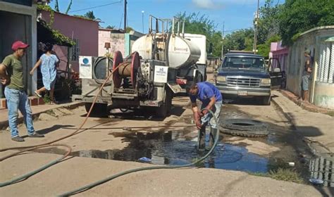 Hidrolago Hizo Mantenimiento En Las Redes De Aguas Servidas De Tres