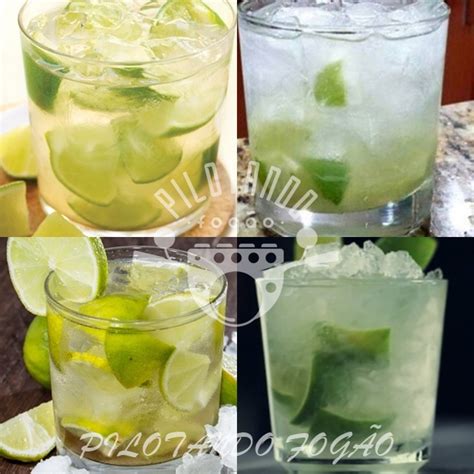 Receita De Caipiroska Drink De Vodka Pilotando Fogão