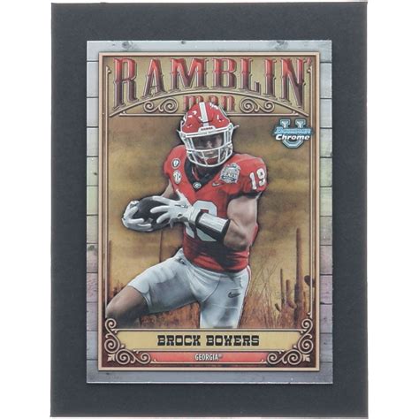 Brock Bowers Bowman Chrome University Ramblin Man Rm Rc