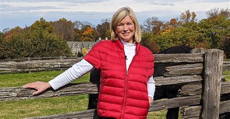 Martha Stewart Looks Ageless Promoting Her Puffy Vests In New Photos