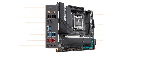 B650M AORUS ELITE AX Rev 1 X Key Features Motherboard GIGABYTE