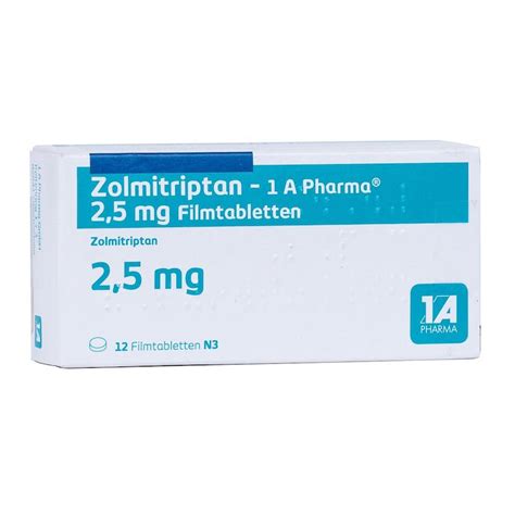 Zolmitriptan Kaufen: 4,04 € pro Stück | Deutsche Medz