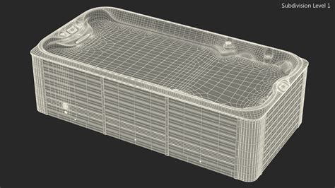 Spa Hot Tub With Water D Model Ds Blend C D Fbx Max Ma Obj Lxo Free D