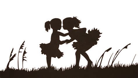 Free Sister Silhouette Cliparts Download Free Sister Silhouette