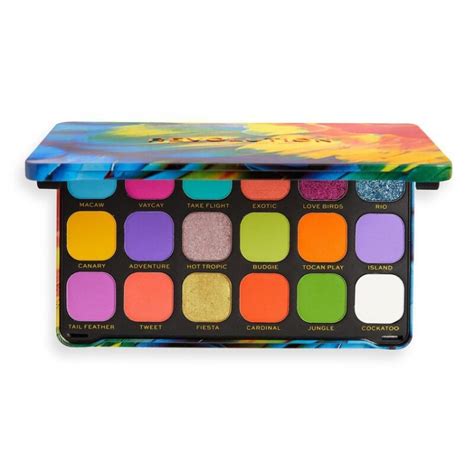 Палетка теней Makeup Revolution Forever Flawless - Bird of Paradise ...