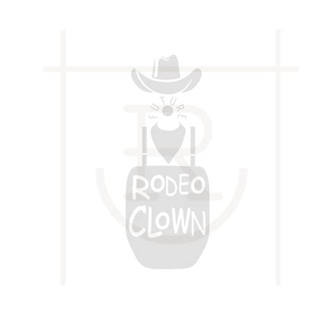 Rodeo Clown Clipart