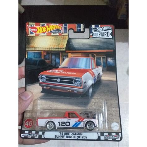 Hot Wheels Premium Boulevard Bre Datsun Sunny Truck B Shopee Malaysia