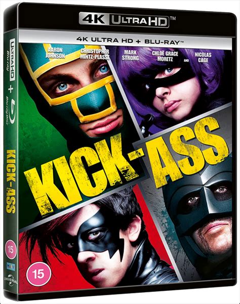 4K UK Kick Ass 4K Blu Ray UK Hi Def Ninja Pop Culture Movie Collectible Community