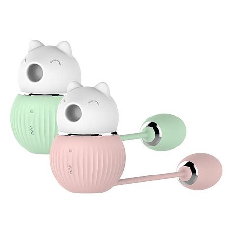 XL Sugador de Clitóris em Formato de Gatinho Bullet Vibratório Libb Sex Toys