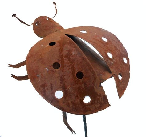 3 D Ladybug Metal Yard Art Metal Yard Art Metal Garden Art Yard Art