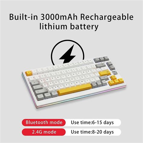 Hot Swap Mechanical Keyboard Diy Kit Programmable Macros Modular Pc White Fruugo No