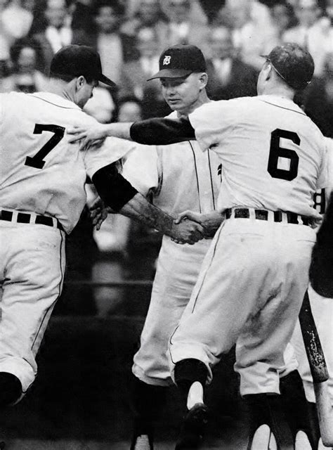 ROCKY COLAVITO HOMERS AL KALINE NORM CASH WAIT AT THE PLATE DETROIT