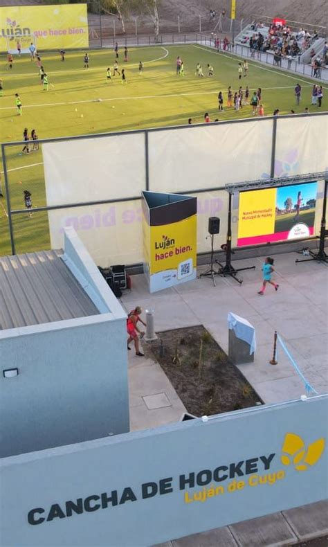 Se Realiz La Apertura Del Microestadio Municipal De Hockey Luj N De