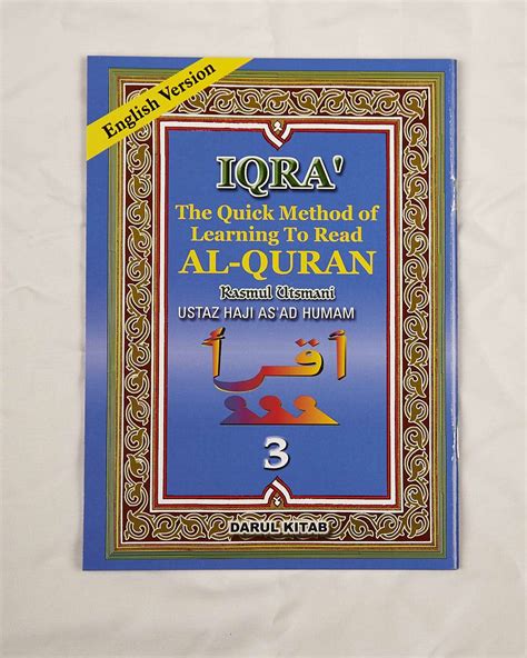 iqra quick method  learning  read quran set