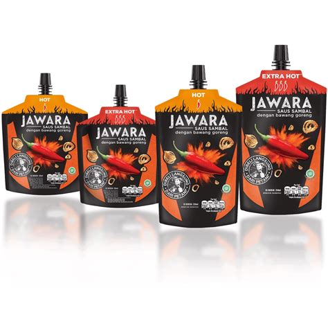 Jawara Sauce Sambal Hot Extra Hot Shopee Singapore