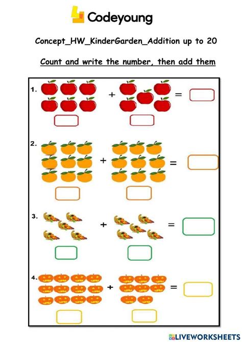 2119195 Addition Mahimasharma Liveworksheets