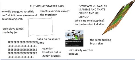 The Vrchat Kiddie Starter Pack Rvrchat