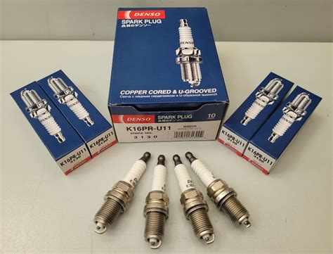 Комплект свечей зажигания DENSO K16PRU114 - купить по выгодным ценам в ...