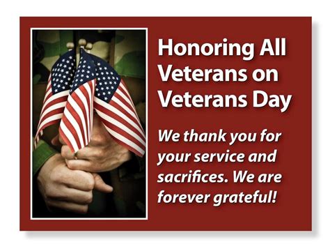 Happy Veterans Day Message Sweitzer Waste Removal