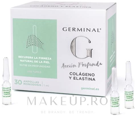 Germinal Deep Action Collagen And Elastin Ampoules Ampule De Colagen