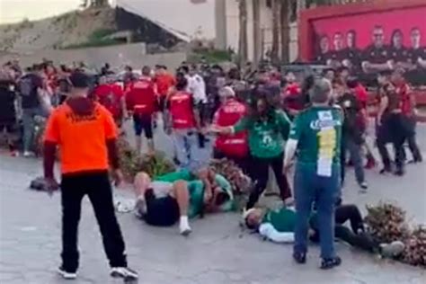 Se Desata La Violencia En Estadio De Tijuana Fútbol Mundial