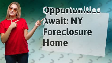 How To Buy A Foreclosed Home In NY YouTube