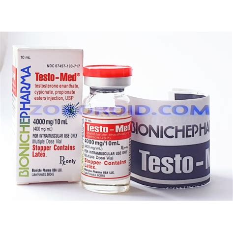 BIONICHE PHARMA TESTO MED 400 MG ML