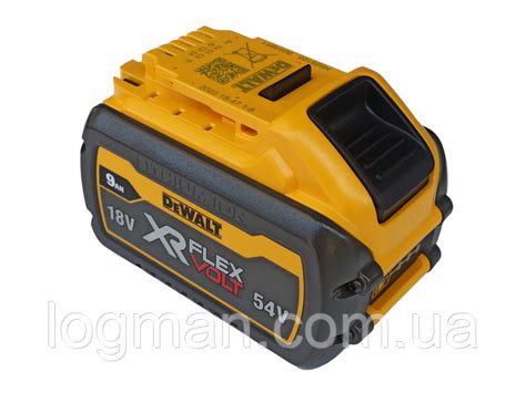 Батарея для пилы DeWALT DCM565P1 на пилу ДеВольт ДСМ565п1 (DCB547) 54 ...