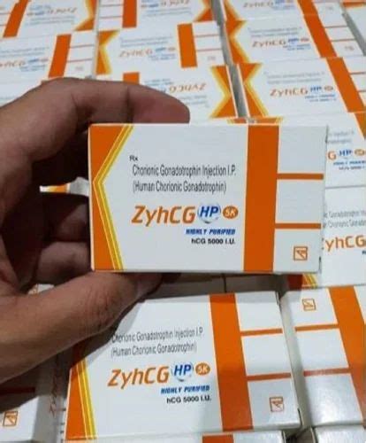 Zyhcg Iu Injection Packaging Size Vial Pack At Rs Piece