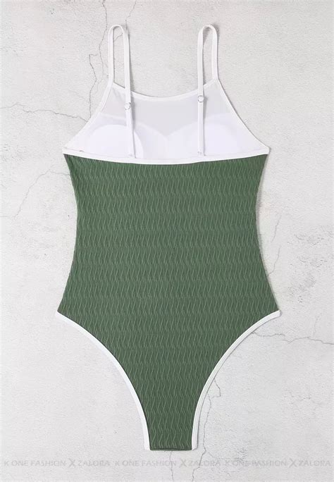 Buy Its Me Sexy Suspender One Piece Bikini Swimsuit Online ZALORA Malaysia
