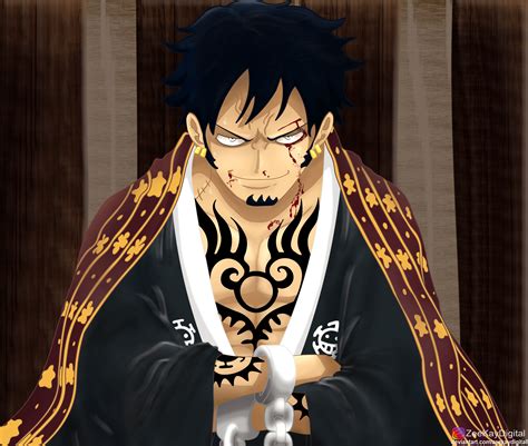 Download Trafalgar Law Anime One Piece HD Wallpaper by ZeeKayDigital