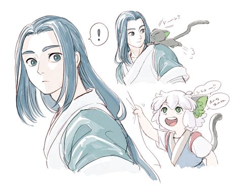 Luo Xiaohei And Wuxian Luo Xiaohei Zhanji Drawn By Micho Danbooru