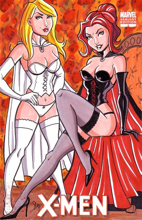 Emma And Jean Sketch Cover By Calslayton On Deviantart Emma Wonder