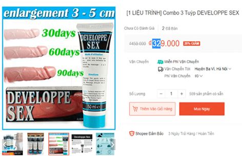 Gel Developpe Sex chính hãng giá rẻ nhất thị trường