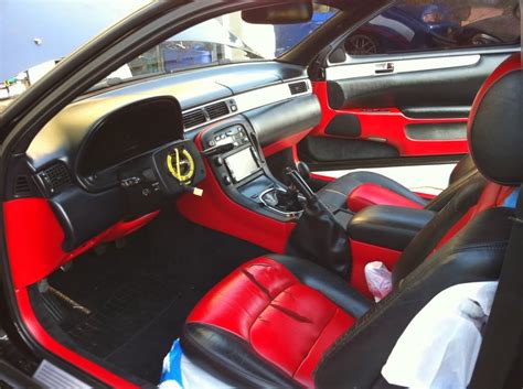 Custom **Black and red leather** SC300 interior build!! - Page 6 ...