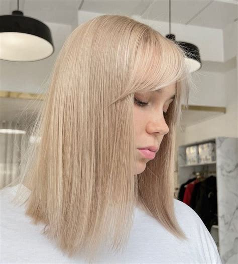 23 Flirty Blonde Curtain Bangs To Try This Year HairstyleCamp