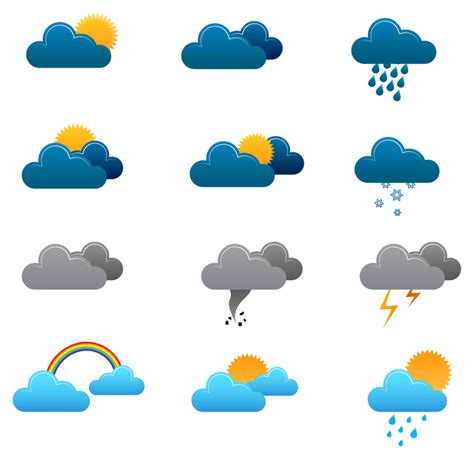 Weather Icon Vector 3 Vector Download