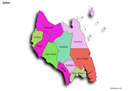 johor bahru district map  steven waddy blog
