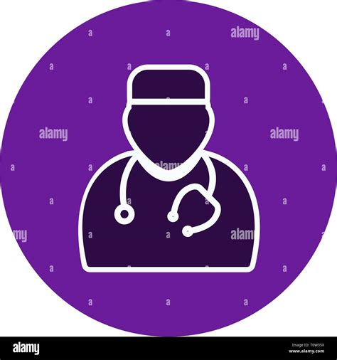 Illustration Doctor Icon Stock Photo Alamy