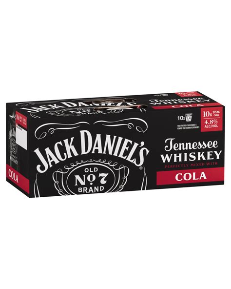 Buy Jack Daniels Tennessee Whiskey And Lemonade Cans 375ml Online With
