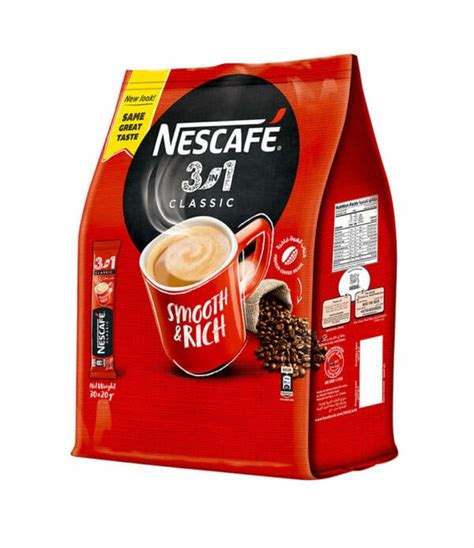 Nescafe 3 in 1 Classic 30*20G - WasilOnline - Lebanese Online Marketplace