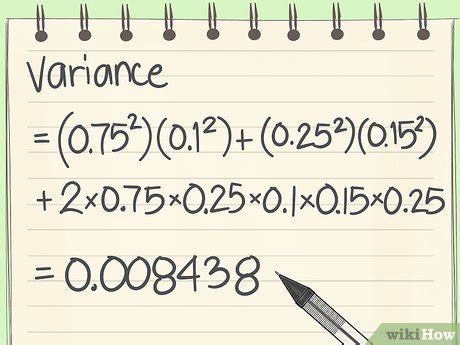 how to calculate portfolio standard deviation