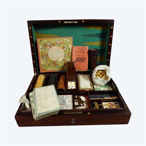 Large Games Box Old Games Antikeo