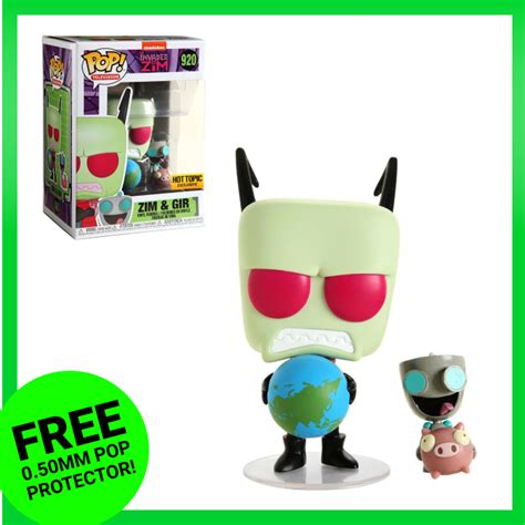 Tv Invader Zim Zim Gir Hot Topic Slightly Damaged Box Funko Pop Vinyl Figure Lazada Ph