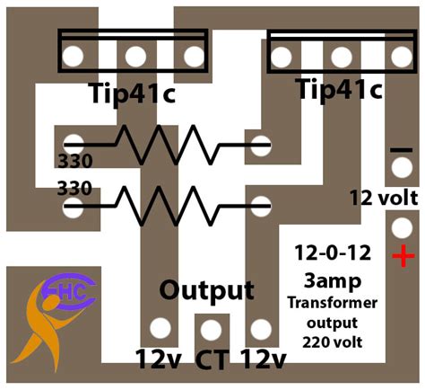 How To Make Simple Inverter Circuit Diagram Electronics Help Care