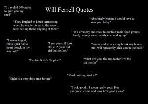 Will Ferrell Funny Quotes. QuotesGram