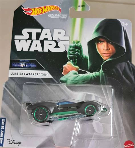 Hot Wheels Character Cars Luke Skywalker Jedi Star Wars Universo Hot Wheels