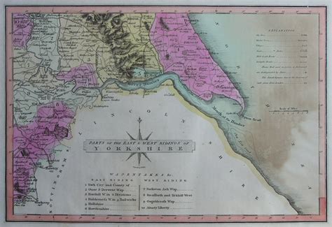 Antique Maps and Prints of Yorkshire