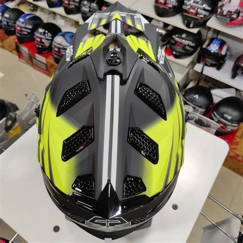 LS2 MX470 SUBVERTER Novo Matt Black Grey Yellow Helmet– Moto Central