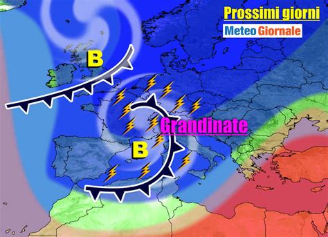 Meteo Sino Giugno Vera Raffica Di Temporali Rischio Grandine E